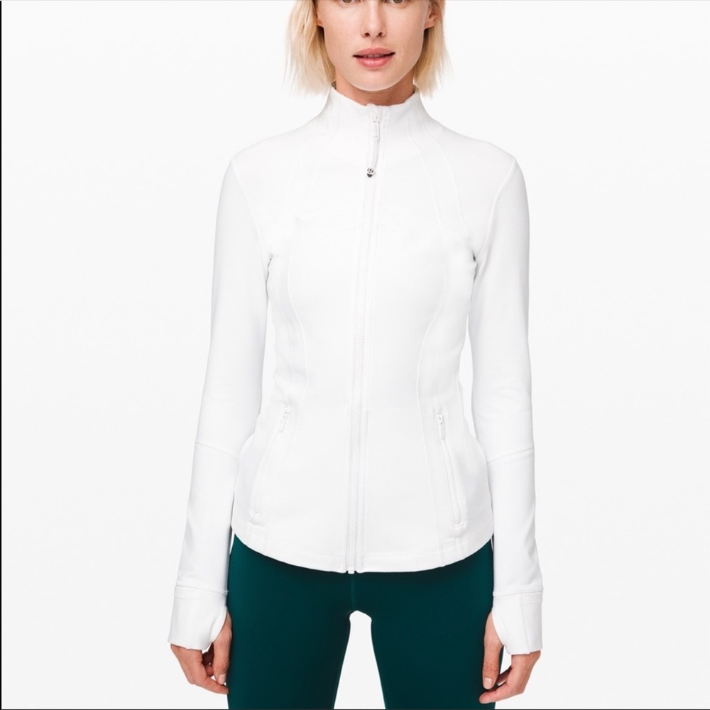 Lululemon Define Jacket in White size 8